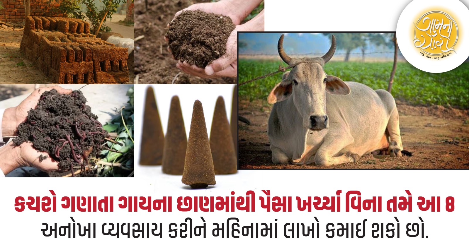 cow dung products