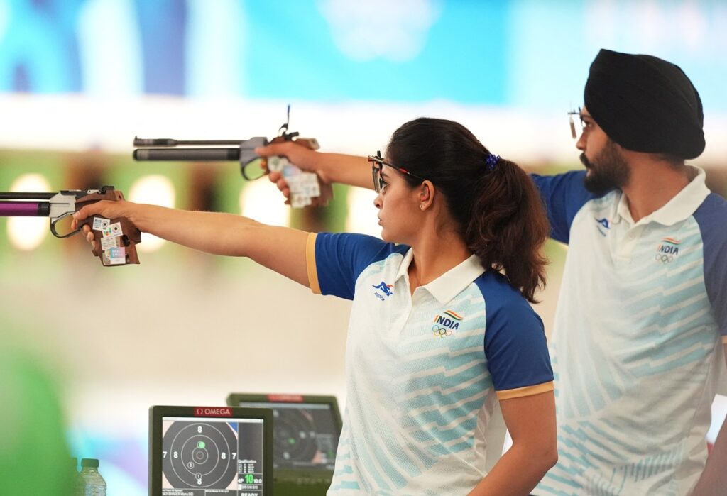 Manu Bhaker and Sarabjot Singh | Sarabjot Singh | Manu Bhaker | Olympic 2024 | Bronze Medals | Gam no choro | Gujarati news | Janva Jevu | Khas Khabar | Ajab Gajab | Divya Bhaskar | Gujarat samachar | Gujarati story | Gujarati jokes | Gujarat ni history | gujarati varta | gujarati funny jokes | gujarati inspirational story | gujarati love stories | gujarati moral stories | gujarati short stories | Gujarat news | Gujarati cinema | Film | Gujarati Blog | Gujarati Thoughts/Ideas | Gujarati Literature | Gujarati Culture | Gujarati Photography | Gujarati Poetry | Gujarati Music | Gujarati Films/Movies | Gujarati Stories | Gujarati Health | Gujarati Recipes | Gujarati Technology | Gujarati Sports | Gujarati Universities