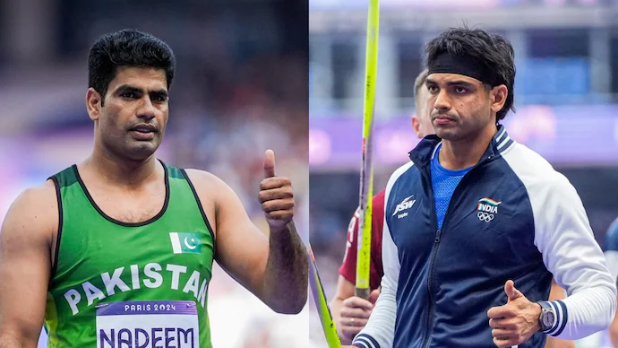 Neeraj Chopra | Arshad Nadeem | Olympic 2024 | Paris | Silver Medal | Javelin | Gam no choro | Gujarati news | Janva Jevu | Khas Khabar | Ajab Gajab | Divya Bhaskar | Gujarat samachar | Gujarati story | Gujarati jokes | Gujarat ni history | gujarati varta | gujarati funny jokes | gujarati inspirational story | gujarati love stories | gujarati moral stories | gujarati short stories | Gujarat news | Gujarati cinema | Film | Gujarati Blog | Gujarati Thoughts/Ideas | Gujarati Literature | Gujarati Culture | Gujarati Photography | Gujarati Poetry | Gujarati Music | Gujarati Films/Movies | Gujarati Stories | Gujarati Health | Gujarati Recipes | Gujarati Technology | Gujarati Sports | Gujarat Universities